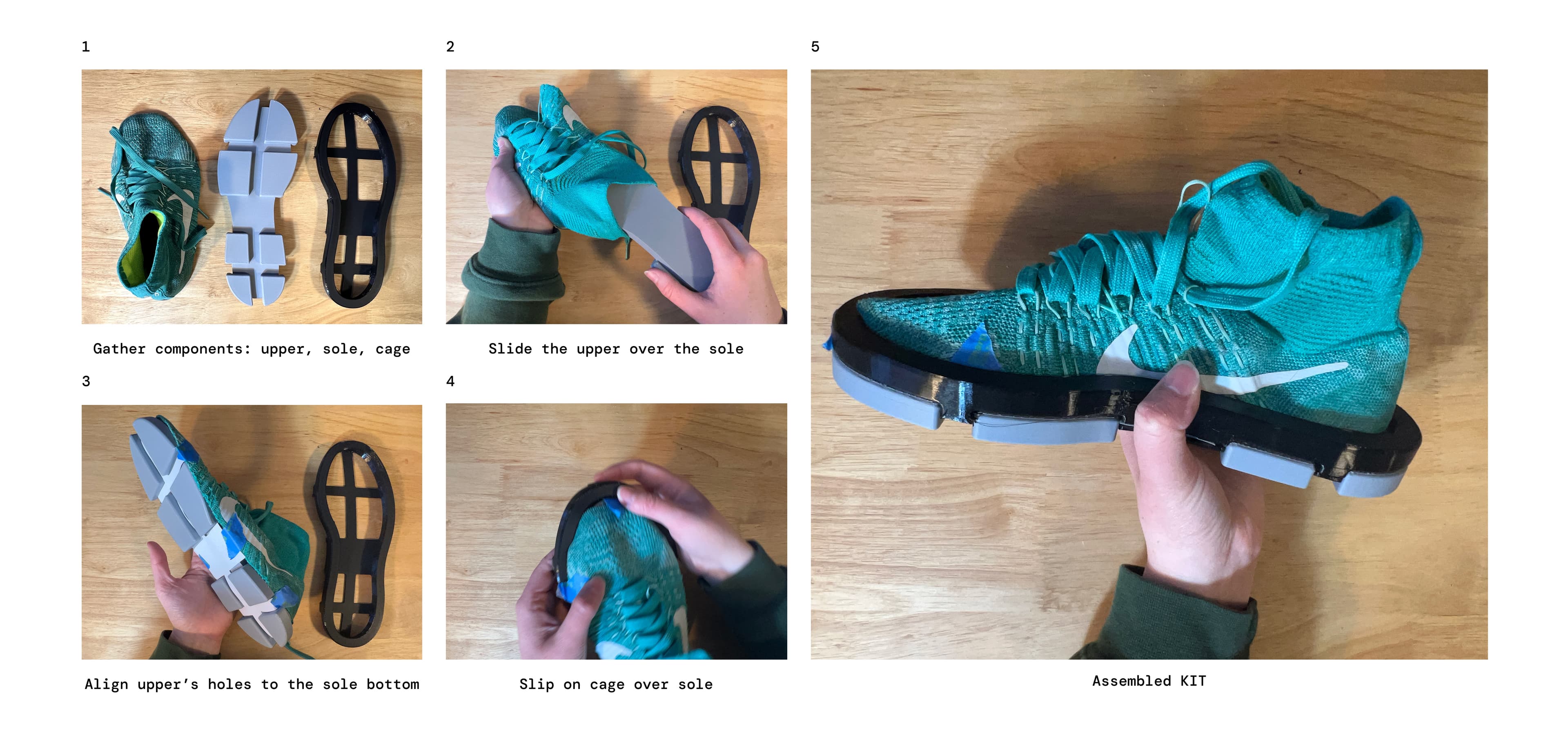 Modular assembly steps