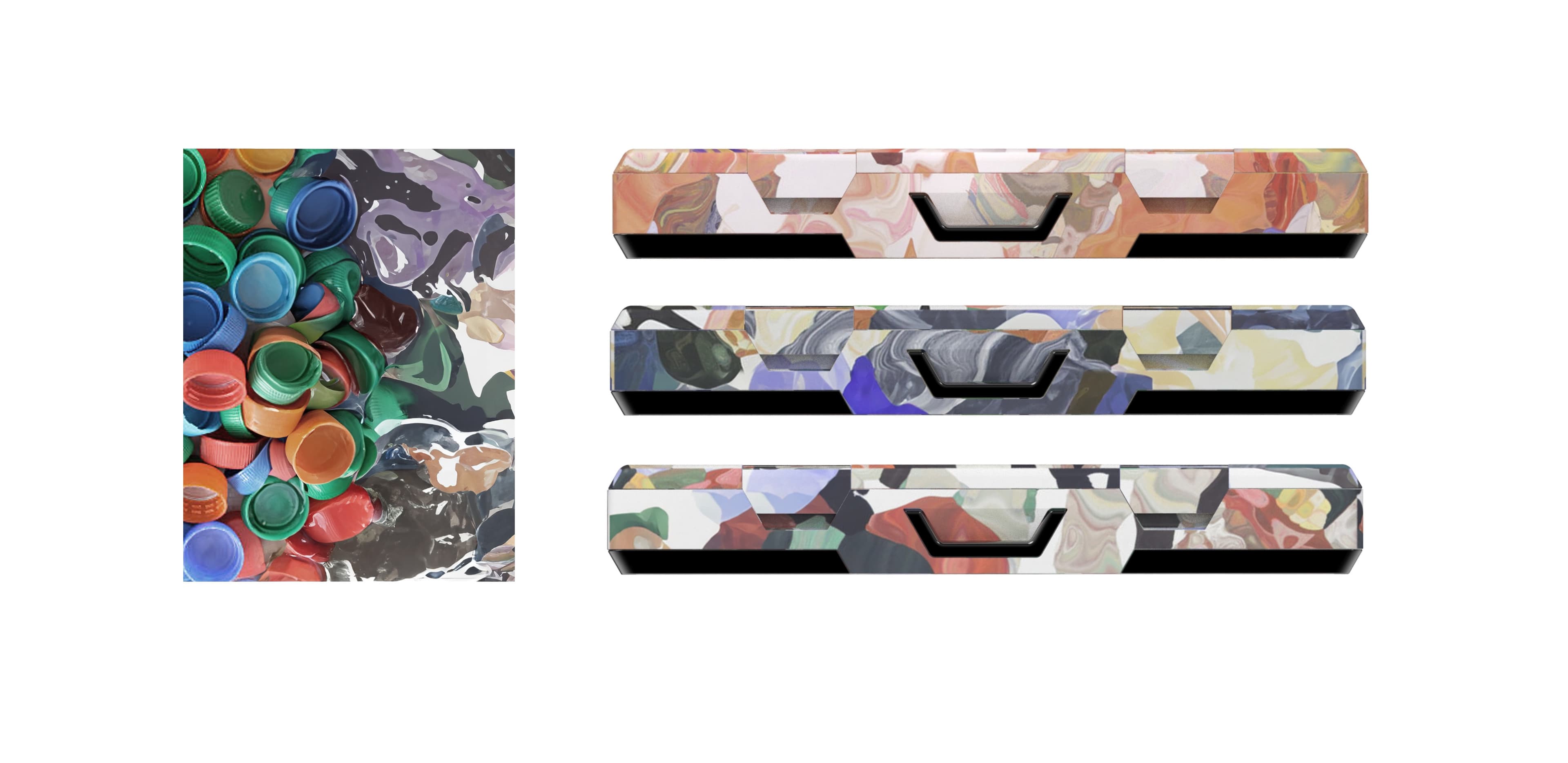 Image of rest in multiple types of colors