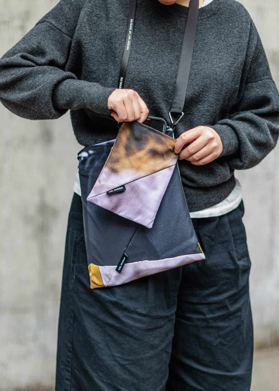 Bag being worn